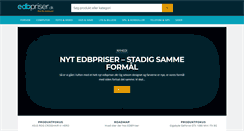 Desktop Screenshot of hifipriser.dk